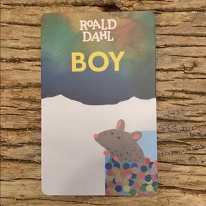 Boy - HTF - Yoto Card - Roald Dahl